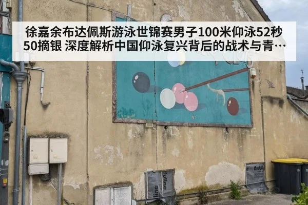 徐嘉余布达佩斯游泳世锦赛男子100米仰泳52秒50摘银 深度解析中国仰泳复兴背后的战术与青训密码